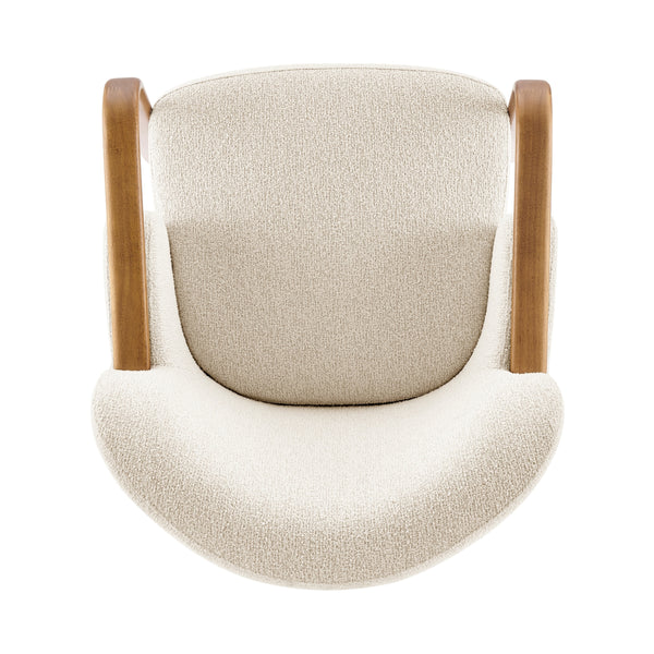 Tania Boucle Accent Arm Chair, Palladian Beige