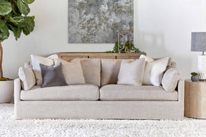 Lena 95" Slope Arm Slipcover Sofa