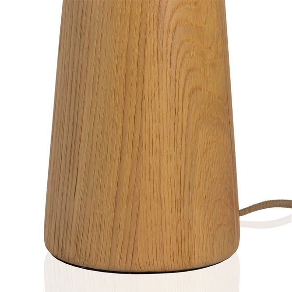 Nora Table Lamp In Light Oak