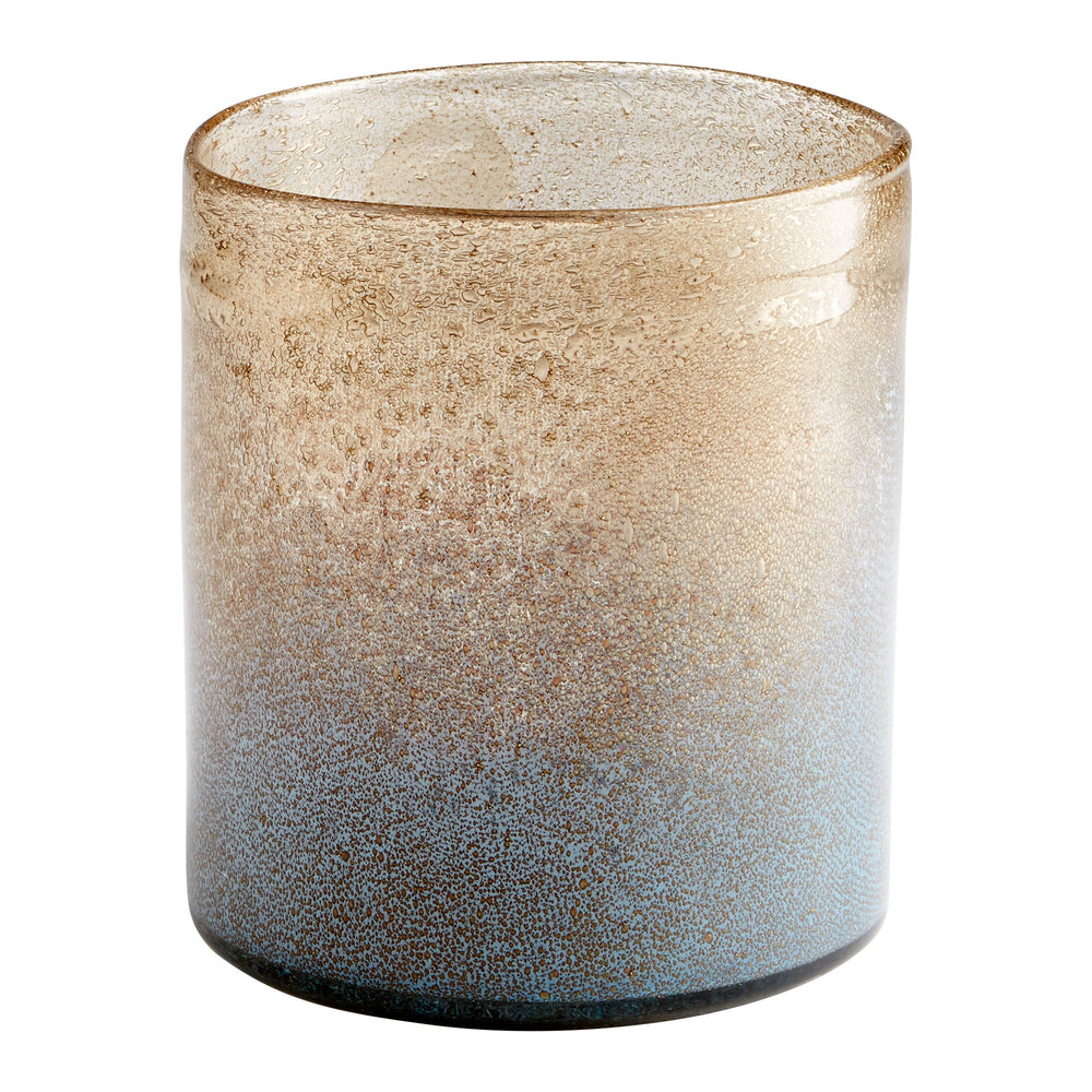 Triton Vase in Blue//Gold Dust