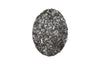 Drape Wall Art, Round, Liquid Silver