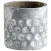 Small Potomac Planter in Pewter Gray