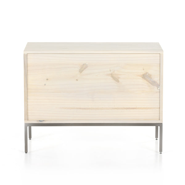 Trey Large Nightstand In Dove Poplar