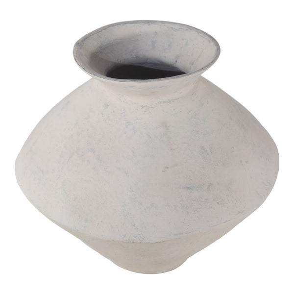 Moe's Raja Medium Decorative Vessel White