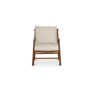 Moe's Mayne Accent Chair with Cream Cushions