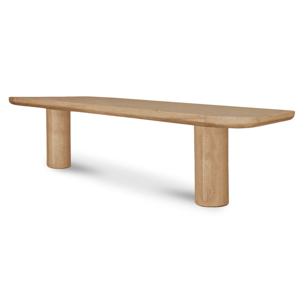 Moe's Anders Dining Bench Small in Natural Oak