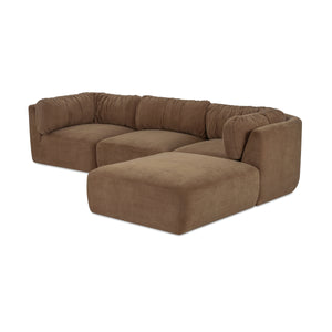 Moe's Matina Lounge Modular Sectional in Taupe