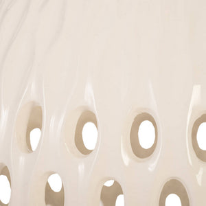 Breathe Planter, Gel Coat White