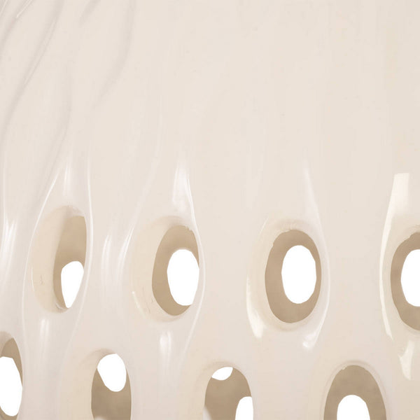 Breathe Planter, Gel Coat White