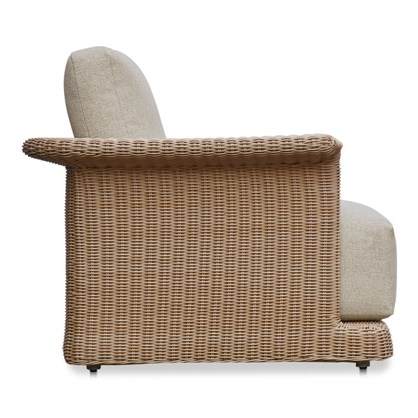 Moe's Meredith Outdoor Accent Chair Beige