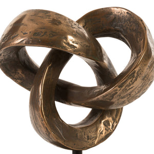 Trifoil Table Sculpture, Bronze