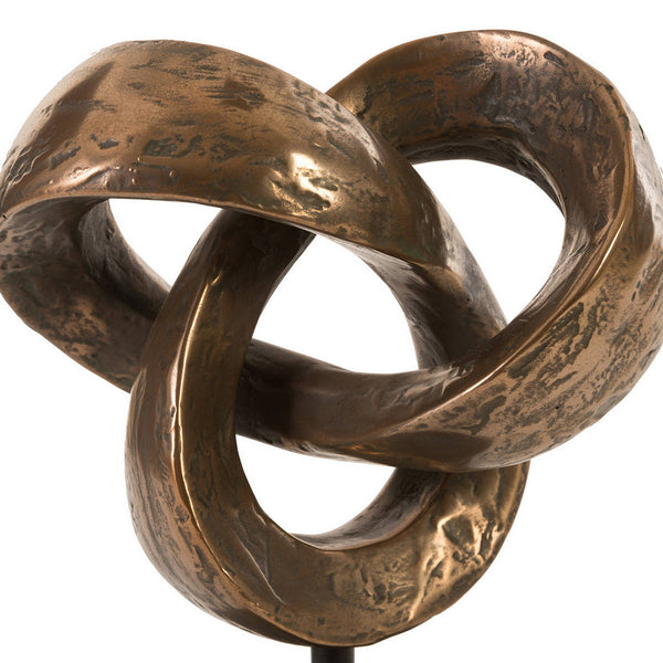 Trifoil Table Sculpture, Bronze