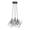 Artistry AC11118 Chandelier in Matte Black & Harvest Brass