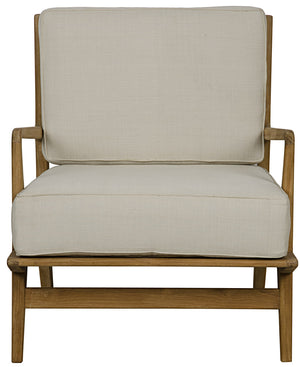 Allister Chair, Teak and Rattan