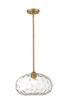 Chloe 1 Light Pendant in Olde Brass Finish