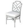 Kara Rattan Chair In Gray