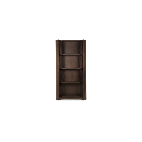 Moe's Nera Bookcase Brown with Mahogany Finish