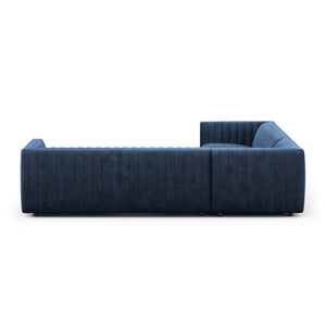 Augustine 3 Pc Sec Sofa In 105 In Navy