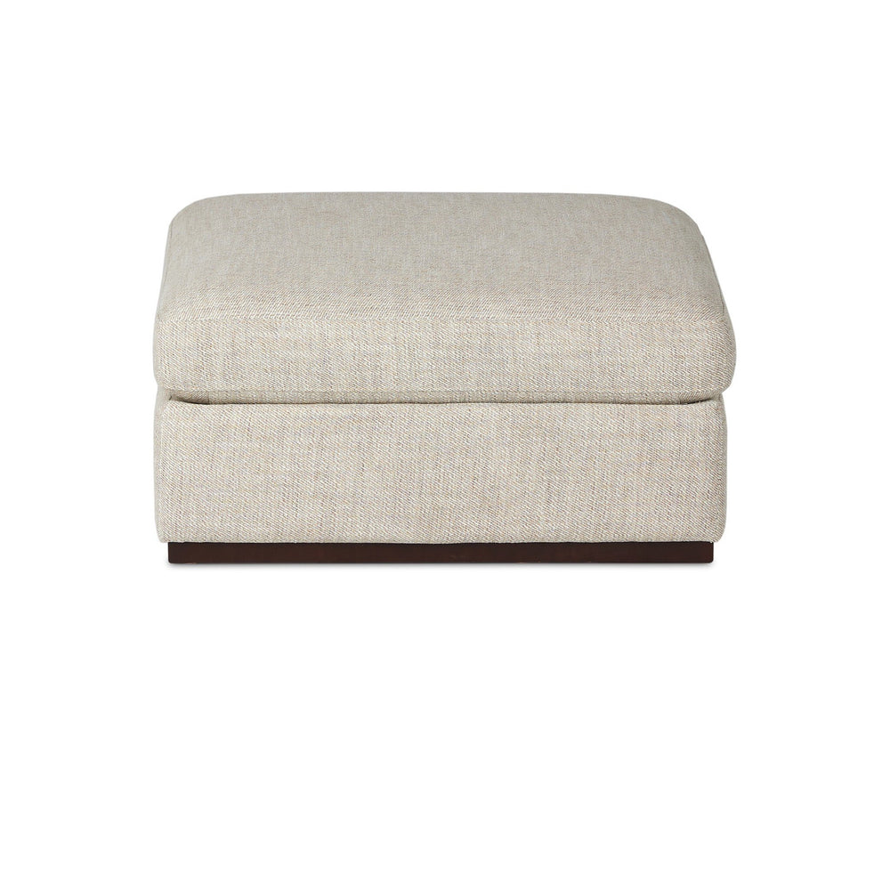 Colt Sectional Ottoman In Canton Dove-Aged Sienna