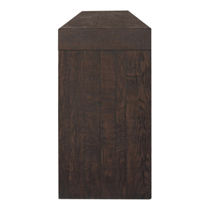 Moe's Evander Console Table in Rustic Brown