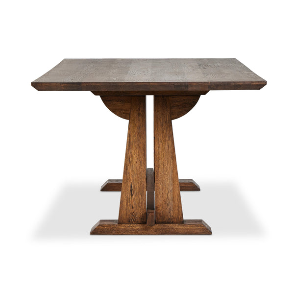 Ashwin Dining Table in Brown Oak
