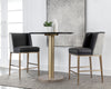 JOPLIN COUNTER STOOL - CANTINA BLACK / VERA WHITE PEPPER