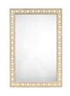 Sama Wood & Bone Inlay Rectangle Wall Mirror