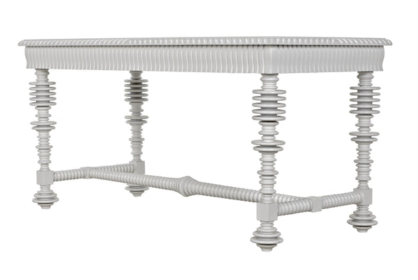 Portuguese Desk, Small, Solid White