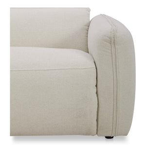 Moe's Eli Power Recliner Chair in Warm White