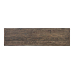 Monterey Console Table Aged Brown Pinewood