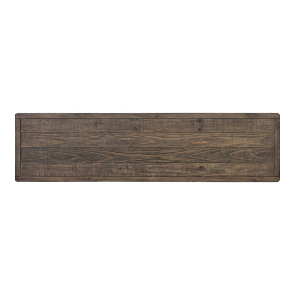 Monterey Console Table Aged Brown Pinewood