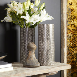 Atacama Vase in Thatched Sienna