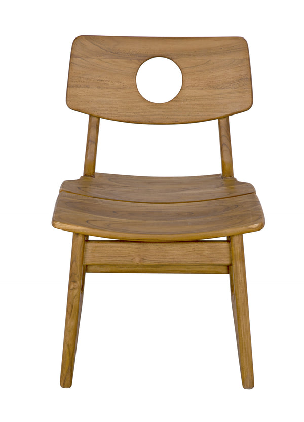 Buraco Teak Chair with Satin Gloss Finish