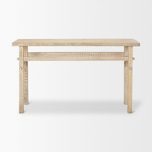 Rosie Small Blonde Wood Console Table