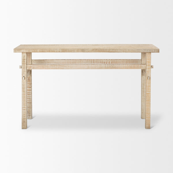 Rosie Small Blonde Wood Console Table
