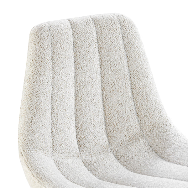 Robert KD Fabric Counter Stool, Posh Ivory