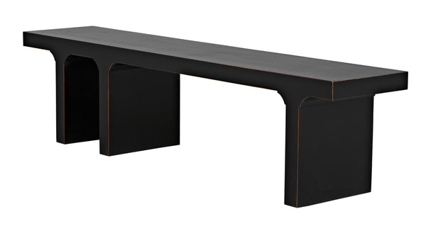 Kir Bench, Hand Rubbed Black