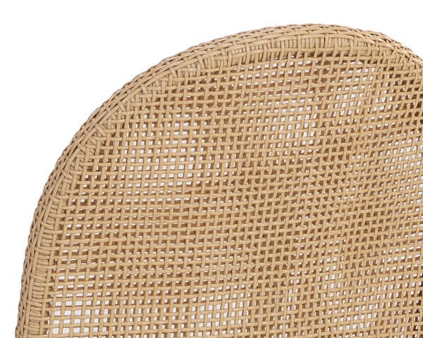 CALANDRI DINING CHAIR - GREIGE - LOUIS CREAM