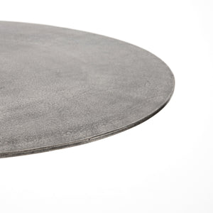 Simone Bar Table In Raw Antique Nickel