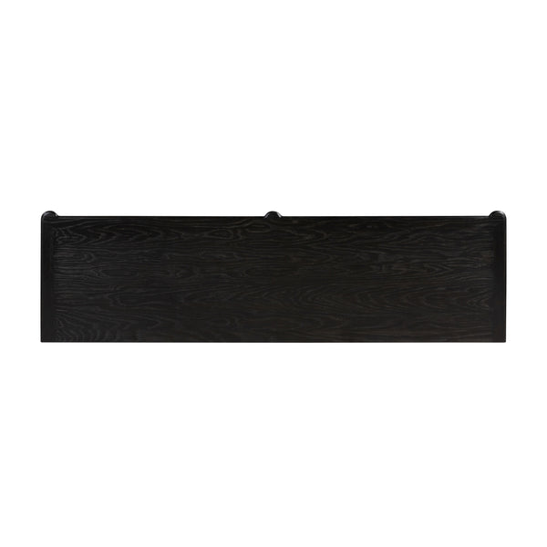 Toulouse 6 Drawer Dresser In Dstrssd Black