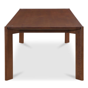 Moe's Daifuku Large Dining Table in Walnut Stained Ash