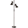 2LT Floor Lamp w/ Black Shade, PC