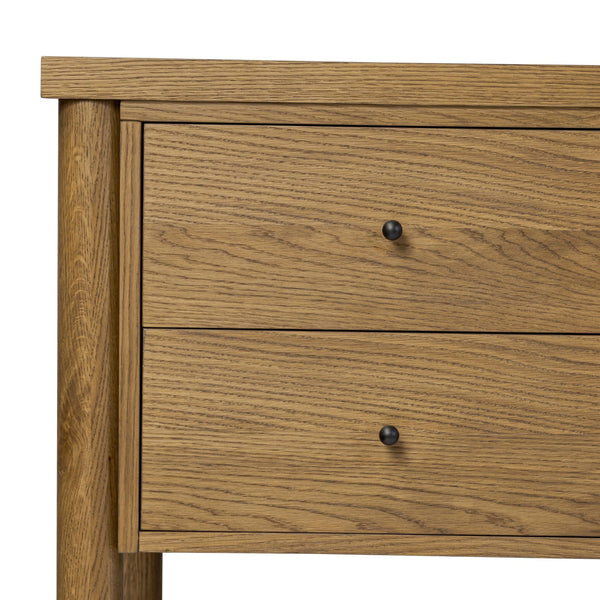 Roark Media Console - Amber Oak Veneer