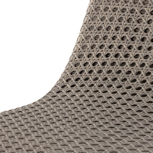 Paige Outdoor Woven Chaise Lounge In Brown