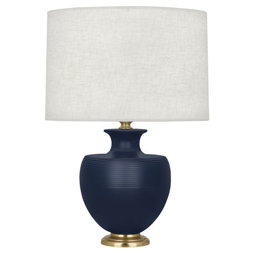 Matte Midnight Blue Michael Berman Atlas Table Lamp
