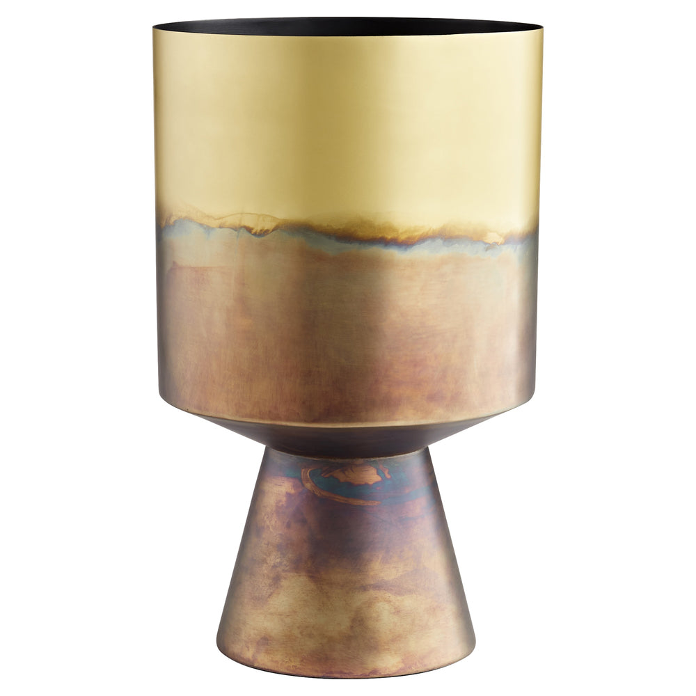 Rhizome #2 Planter in Gold