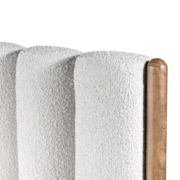 Emma King Bed - Knoll Sand