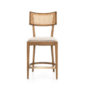 Britt Stool In Savile Flax In Counter