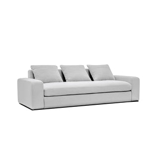 Moe's Thomas Grey Sofa with Feather Blend