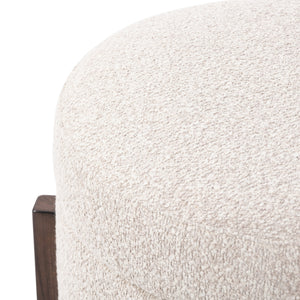 Esben Storage Ottoman In 25" In Sattley Fog